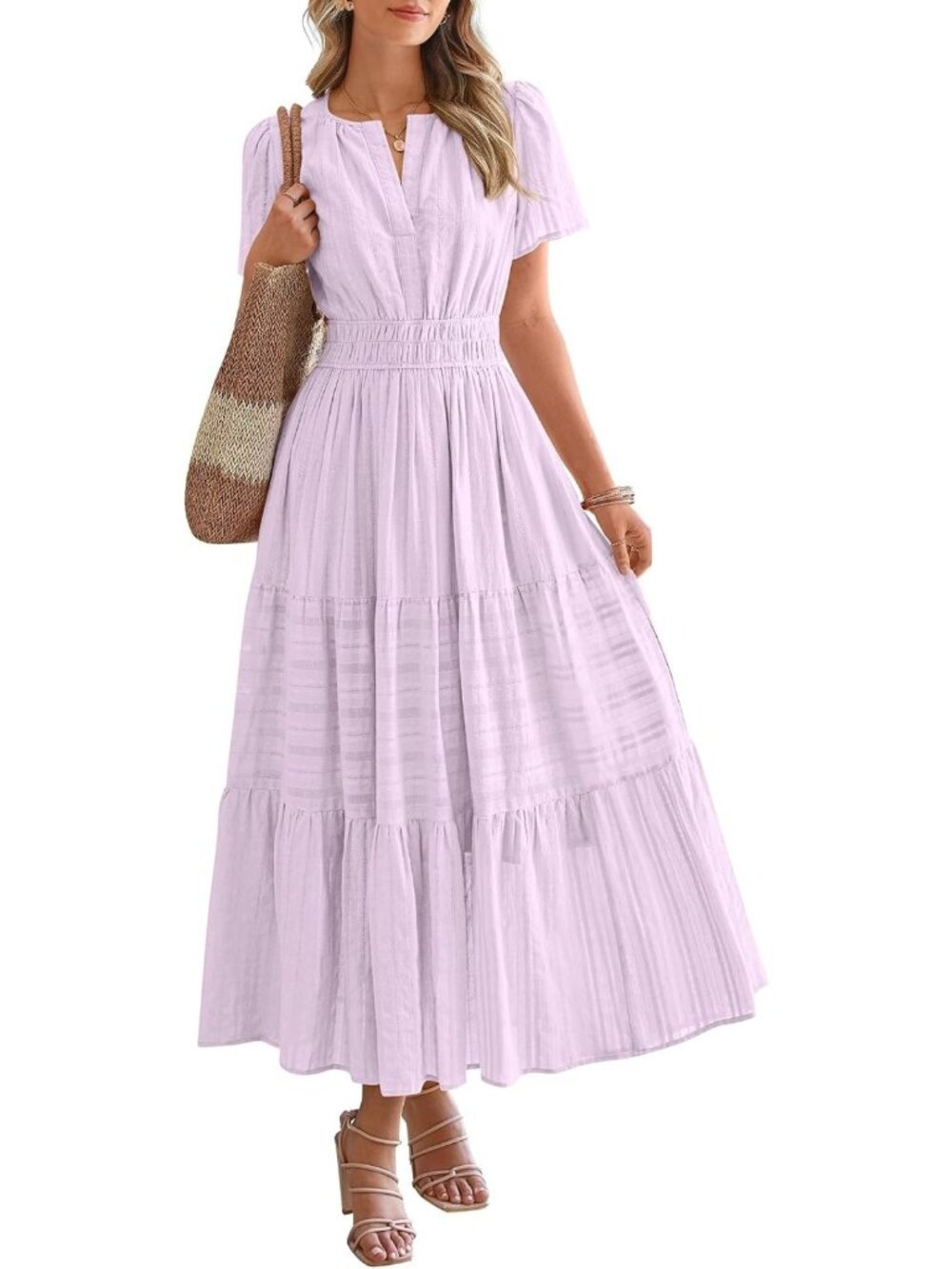 Trendy Women's Summer Casual Maxi Dress - Perfect for Beach & Parties